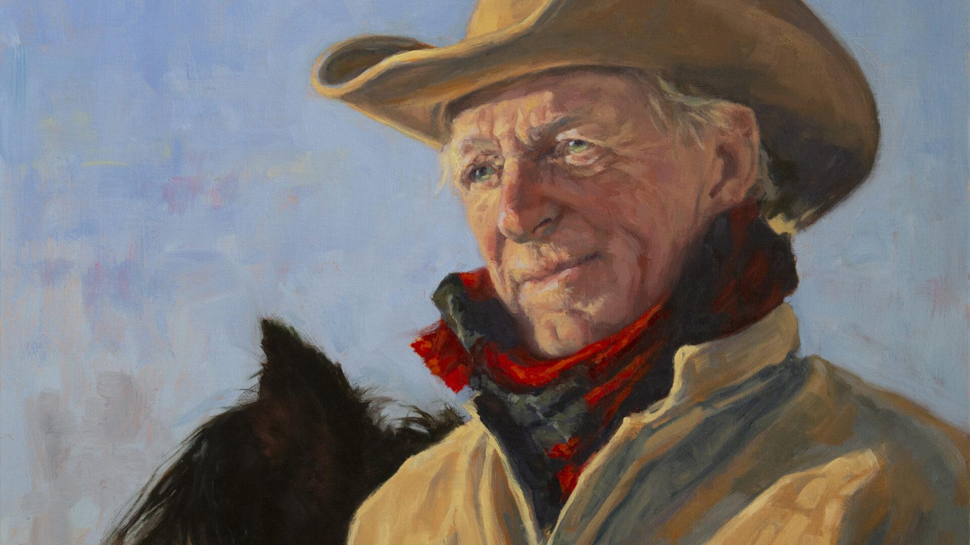 Walking with Owyhee - Oil on Canvas