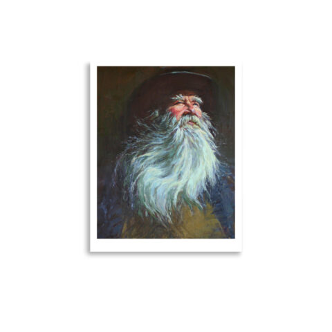 Old Man Winter Print on Enhanced Matt Paper