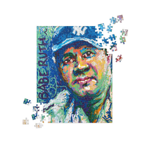 Babe Ruth Fine Art Puzzle