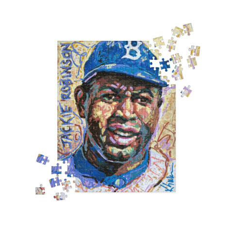 Jackie Robinson Fine Art Puzzle