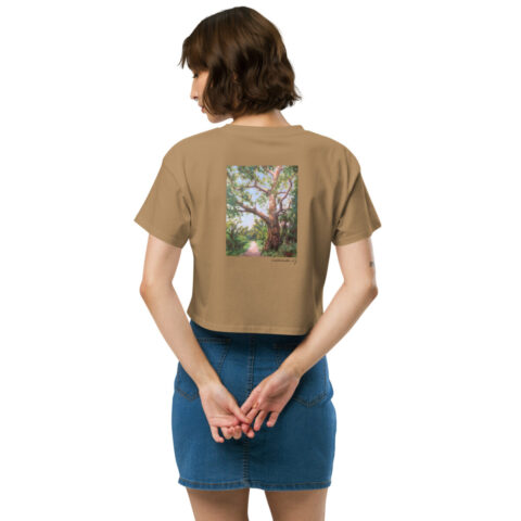 The Big Sycamore Art Crop Top